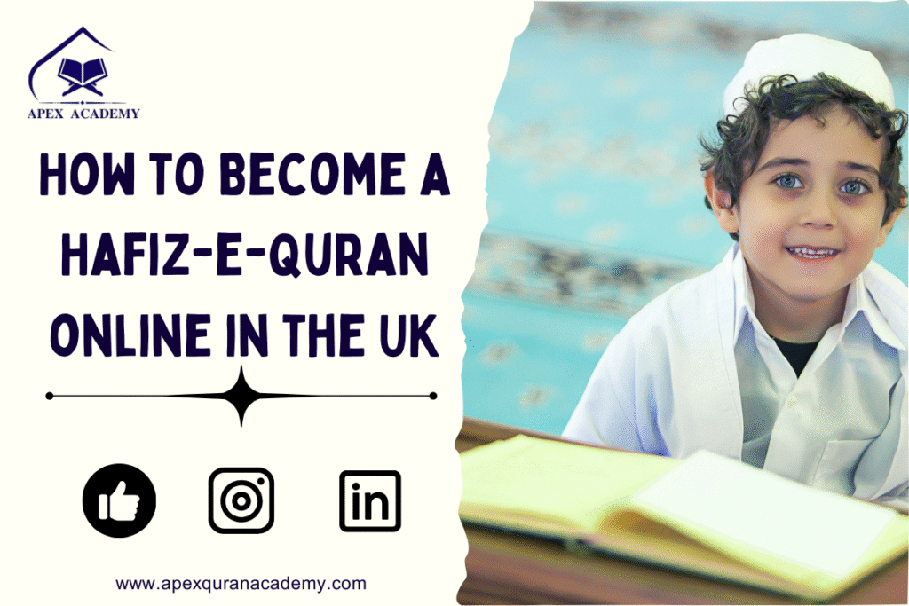 How to become hafiz e Quran online in UK